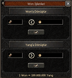 Won Dönüştürme
